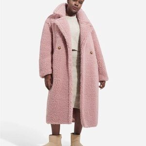 UGG Gertrude Long Teddy Coat